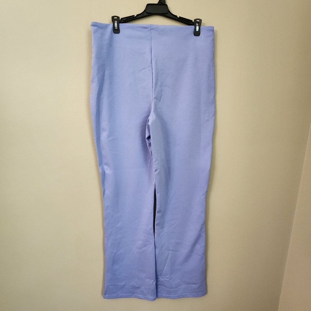 Fabletics Blue Activewear Pants Size XL Women 24/7 Kick Flar High Rise